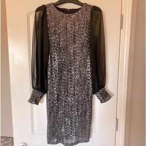 Melanie Lyne holiday dress